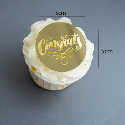 2025 Graduation theme Acrylic topper cake decoration