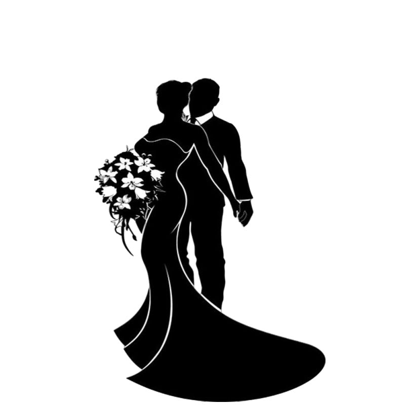 Mr and Mrs Wedding Cake Topper, Mirror Acrylic Bride and Groom Love Heart Couple Cake Topper for Wedding Bachelorette Anniversary Proposal Engagement Party