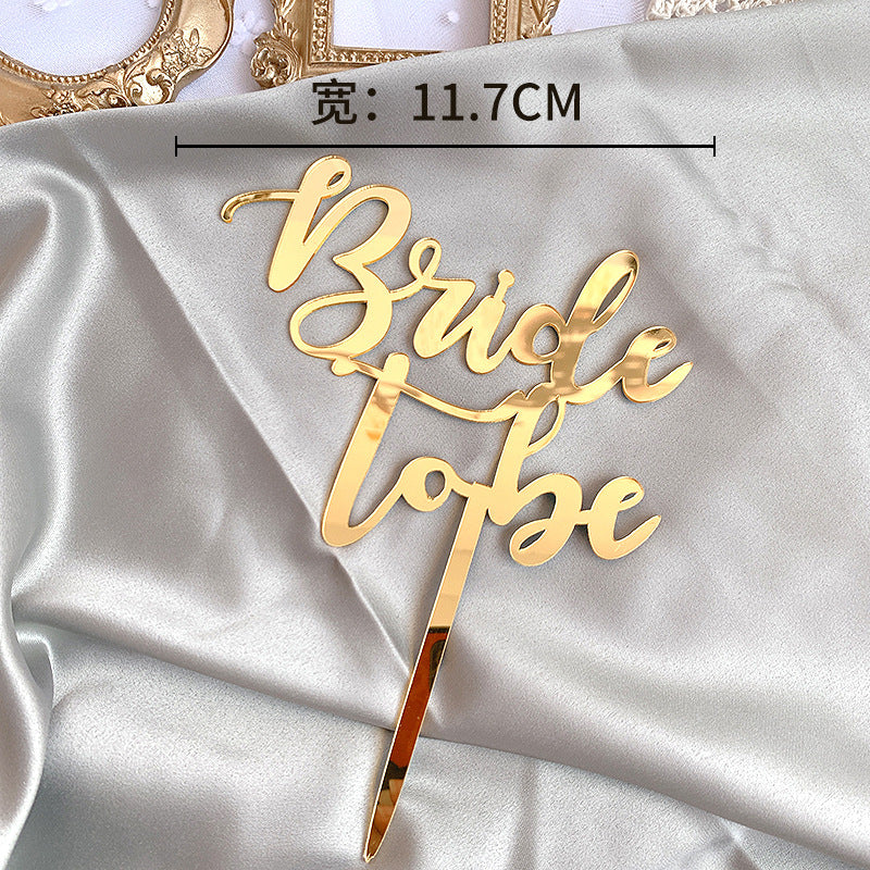 Cake Topper, Bride to Be, Cake, Muffin, Cake, Bride Decoration, 3 Colours, Rose, Gold, Silver, Cupcake Topper, JGA, Hen Party Decoration, Wedding, Wedding Cake, Party Decoration