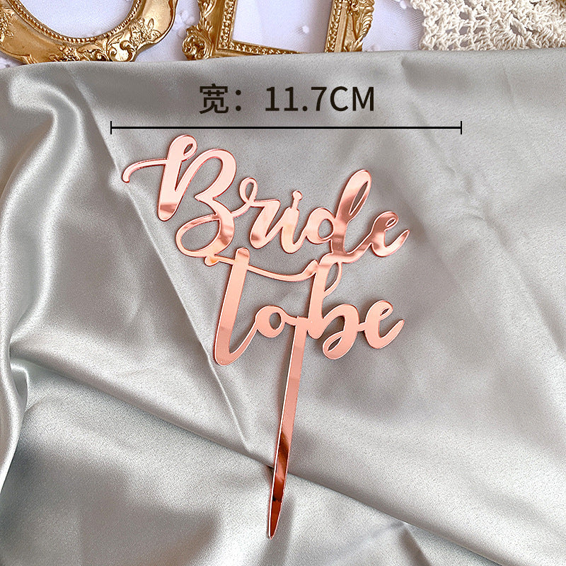 Cake Topper, Bride to Be, Cake, Muffin, Cake, Bride Decoration, 3 Colours, Rose, Gold, Silver, Cupcake Topper, JGA, Hen Party Decoration, Wedding, Wedding Cake, Party Decoration
