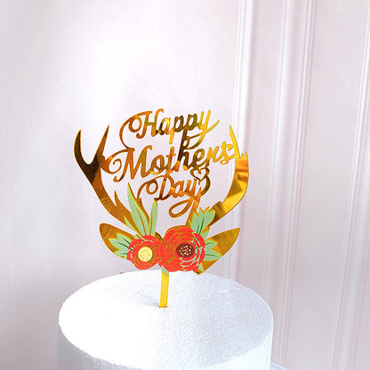 Birthday cake decorations，Wedding Party,Cake Topper Cake Decorations for Birthday, Topper Suitable for Family Birthday, Wedding Party, Anniversary Decoration