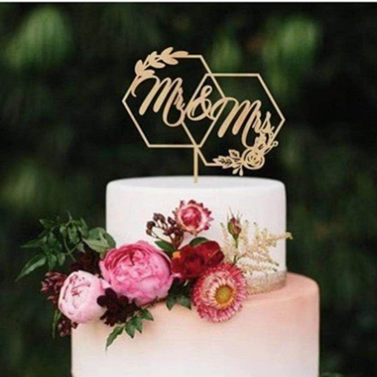 7pcs Mirror Golden Acrylic Happy Birthday Cake Topper Decoration Tools for Decor Kids, Birthday Party Celebration