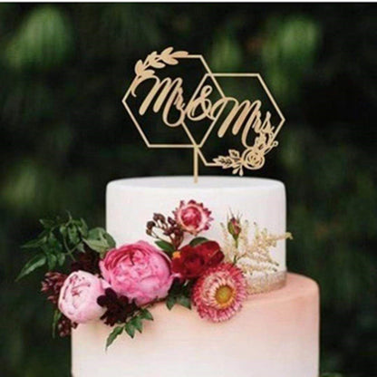 7pcs Mirror Golden Acrylic Happy Birthday Cake Topper Decoration Tools for Decor Kids, Birthday Party Celebration
