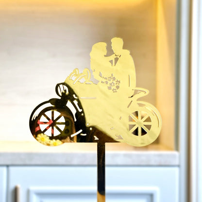 28 pcs It Was Always You Cake Topper for Wedding Bride And Groom Personalized Cake Toppers Mr & Mrs Wedding Cake Toppers Personalized Initials Wedding Cake Topper with Date Wood Brown Cake Topper