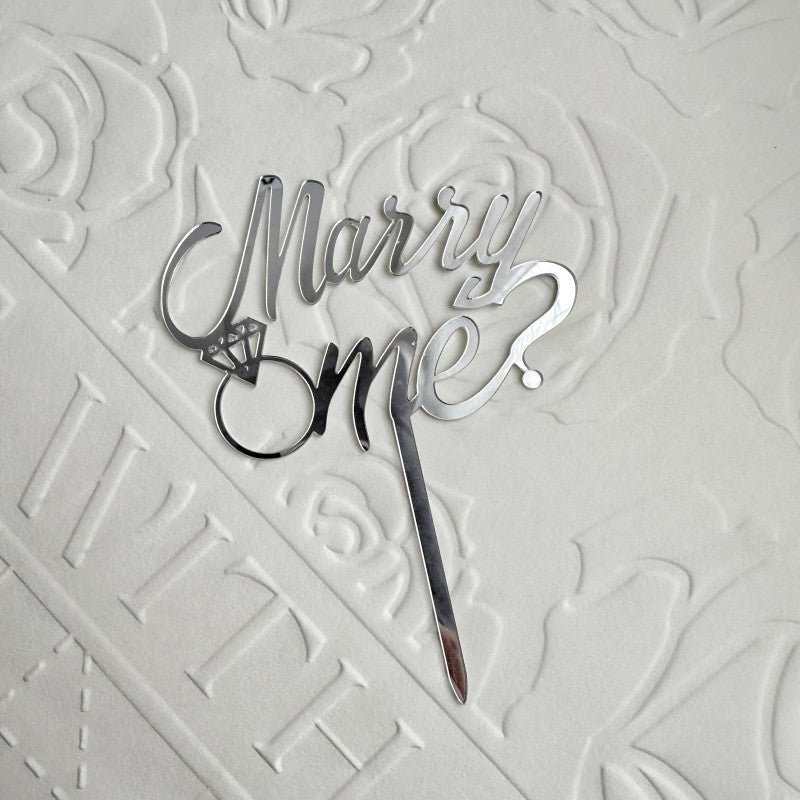 3pcs Get Married New Wedding Cake Topper Acrylic Wedding Engagement Cake Topper Wedding & Engagement Party Baking Cake Decoration