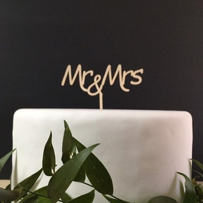 10pcs Wooden Mr and Mrs Cake Topper Wedding Cake Toppers Custom Cake Topper Gift Decoration Engaged Foam Ring Finger | Bride To Be Bridesmaid Favors Bridal Shower Engagement Party