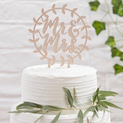 10pcs Wooden Mr and Mrs Cake Topper Wedding Cake Toppers Custom Cake Topper Gift Decoration Engaged Foam Ring Finger | Bride To Be Bridesmaid Favors Bridal Shower Engagement Party