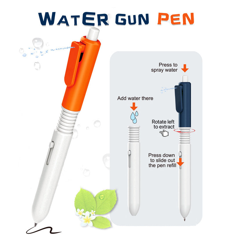 Creative Water Spray Pen Signature Pen Student Pen Party Favors School Supplies