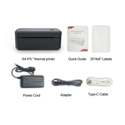 X4 Express Multifunction Thermal Label Printer – Thermal Printer for Home, Office & Business, Shipping & Organization Labels