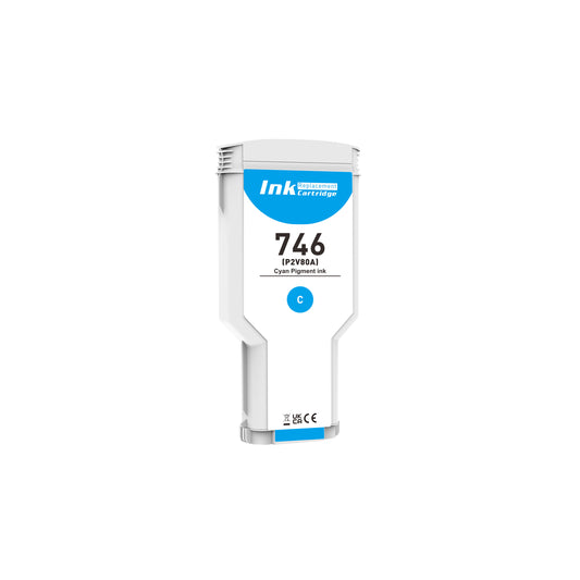 746 Ink Cartridge 300-ml Set Replacement for HP 746 Ink Cartridge P2V83A P2V82A P2V81A P2V80A P2V79A P2V78A DesignJet 746 ink for DesignJet Z6 & Z9+ Large Format Printer, 6 Pack 746 Ink Cartridges Kit